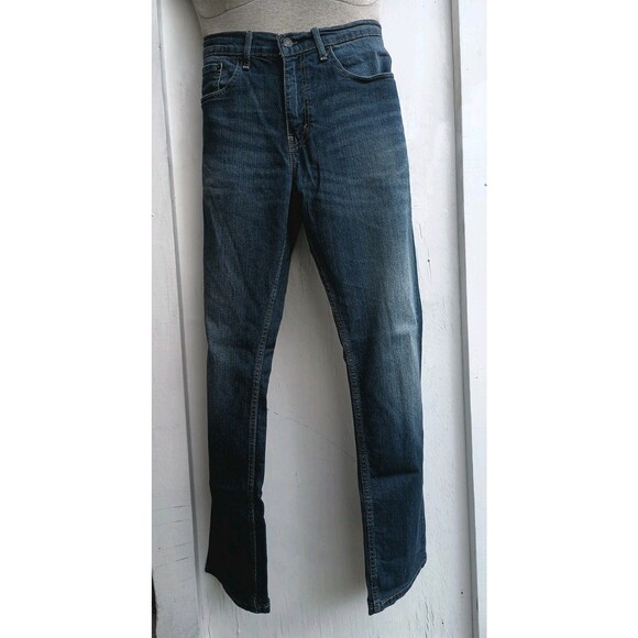 Levi's Other - Levi's 559 Relaxed Straight Jeans Men's 34x30 Blue Stretch Denim Dark Wash